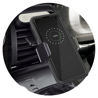 Pulse Wireless Charging Phone Holder (Black) — Feature
