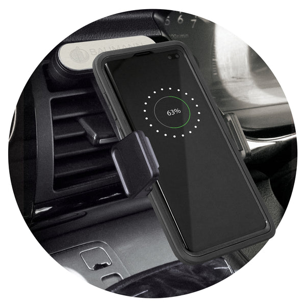 Pulse Wireless Charging Phone Holder (Black)