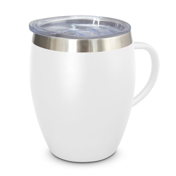 Fiord Vacuum Cup with Handle (White)