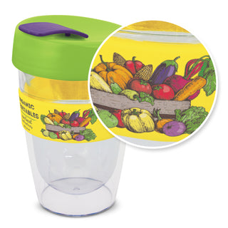 Pulse Cup Leviosa with Band - 330ml (Teal) — Digital Print