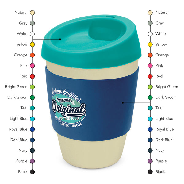 Flax Cup Bamboo (Black)