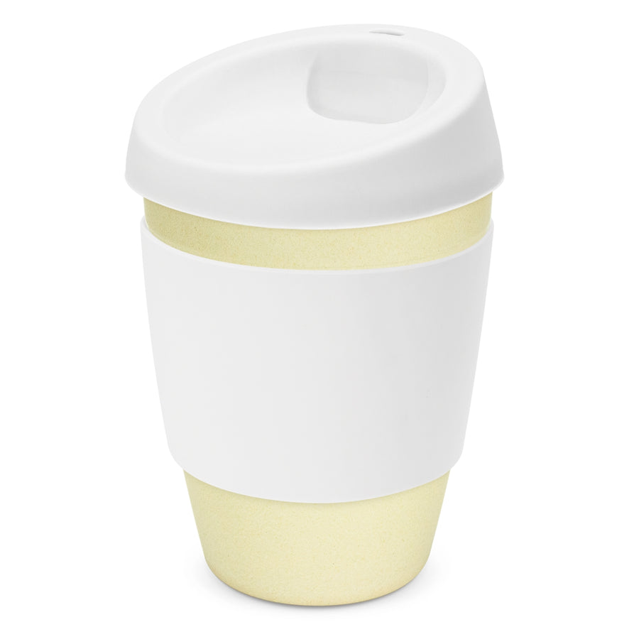 Flax Cup Bamboo (White)