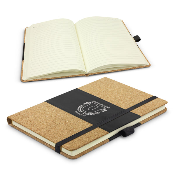 Cork Notebook (Natural/Black)