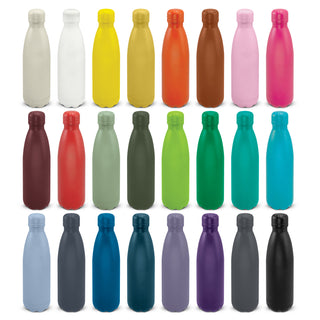 Mirage Powder Coated Vacuum Bottle (White) — Colour Match Lids