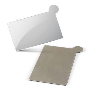 Reflect Card Mirror (Black) — Silver Mirror
