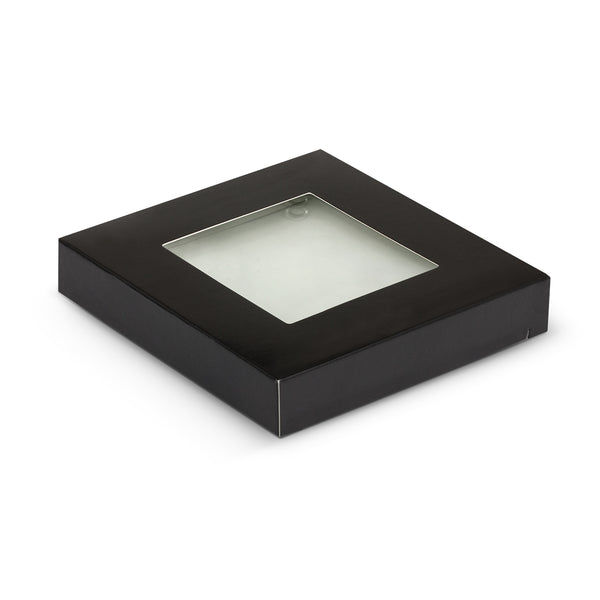 Clarity Glass Coaster - Set of 4 - Square (Clear)