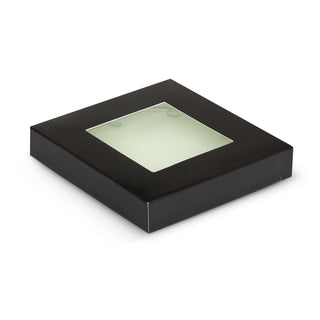 Clarity Glass Coaster - Set of 2 - Round (Clear) — Gift box
