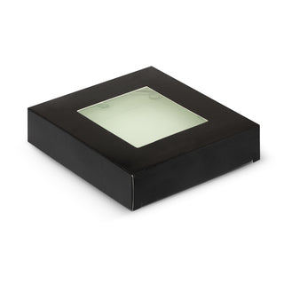 Clarity Glass Coaster - Set of 4 - Round (Clear) — Gift Box