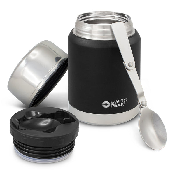 Swiss Peak Elite Copper Vacuum Food Container (Black)