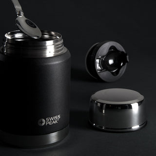 Swiss Peak Elite Copper Vacuum Food Container (Black) — Feature