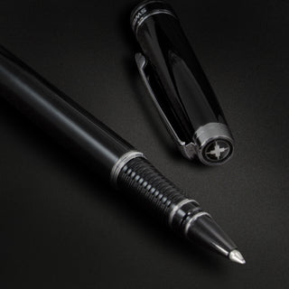 Swiss Peak Heritage Rollerball Pen (Black) — Feature