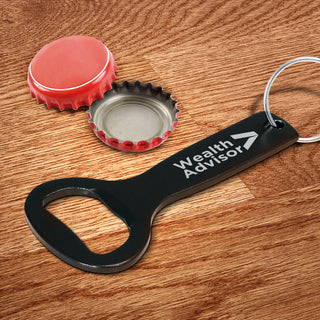 Bristol Bottle Opener Key Ring (Blue) — Feature