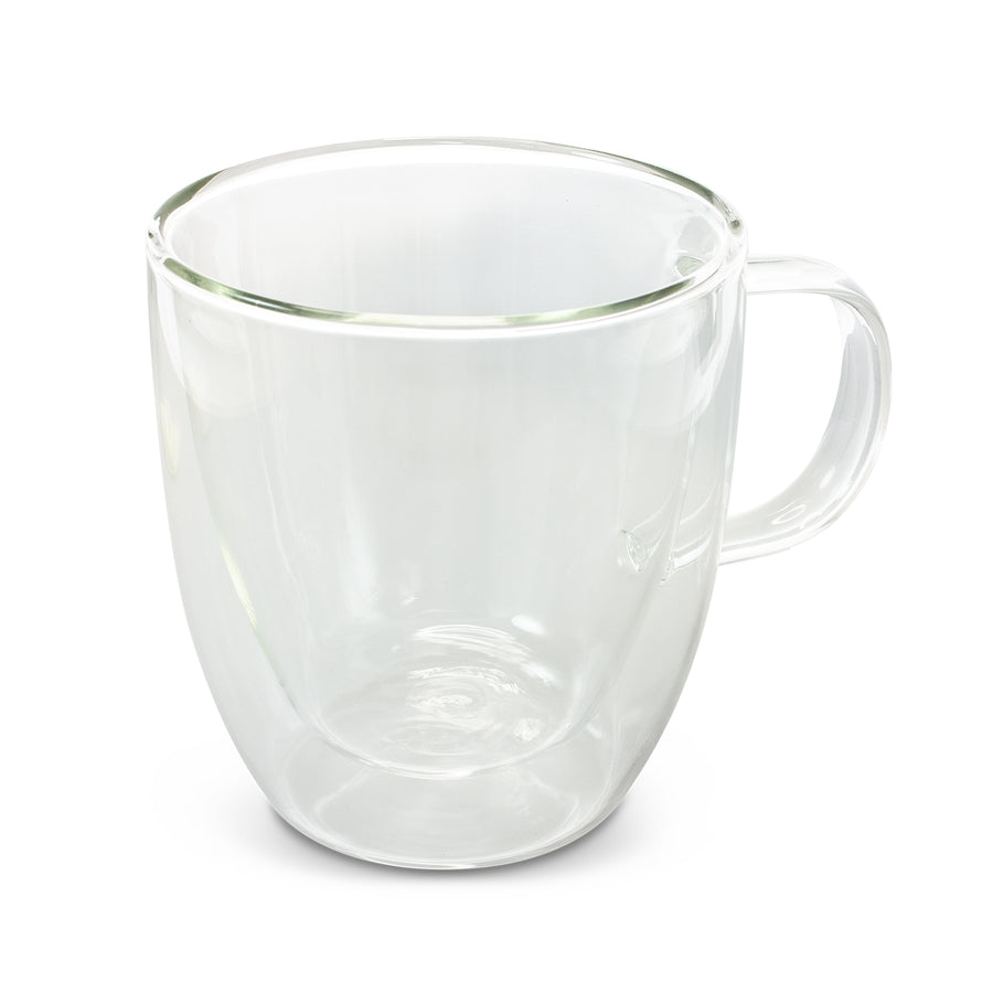 Basin Double Wall Glass Cup (Clear)