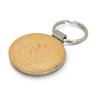Kauri Key Ring - Round (Natural)