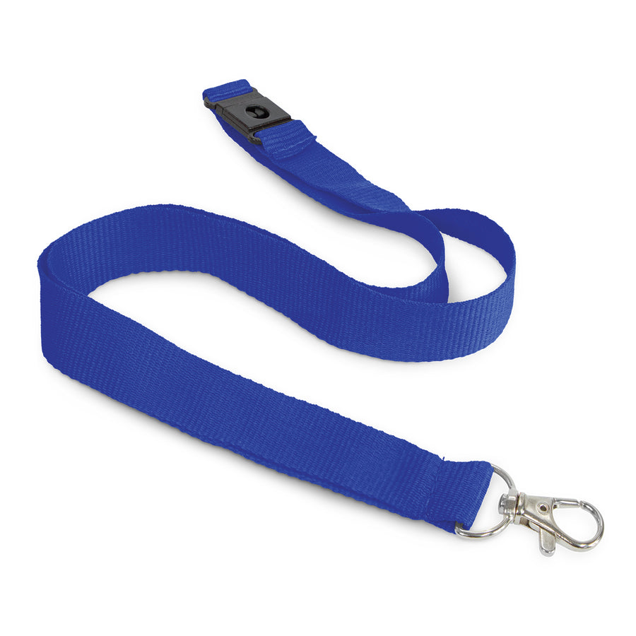 Linen Lanyard (Dark Blue)