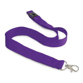 Linen Lanyard (Purple)