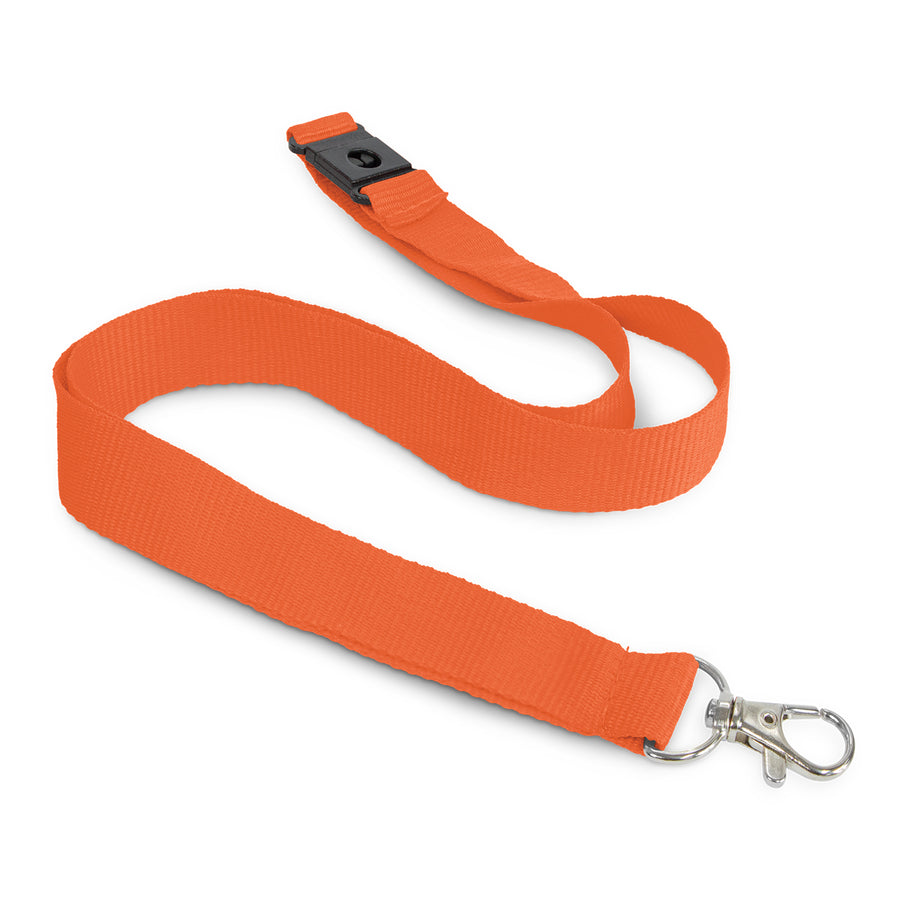 Linen Lanyard (Orange)