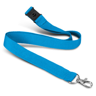 Velour Lanyard (Light Blue)