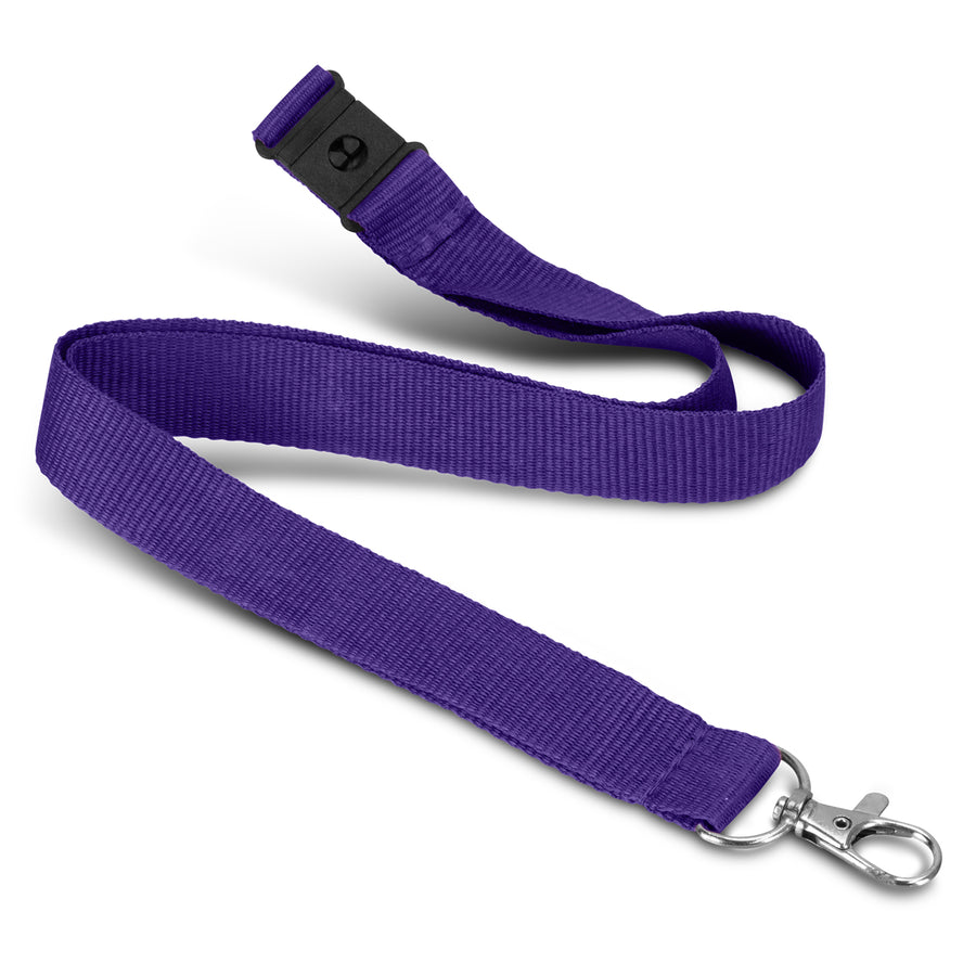 Velour Lanyard (Purple)