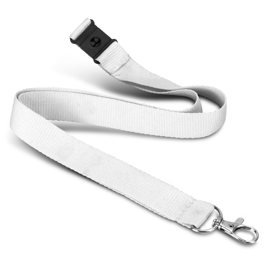 Velour Lanyard (White)