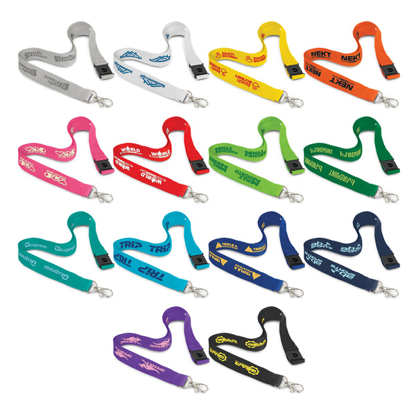 Emboss Lanyard (Purple)