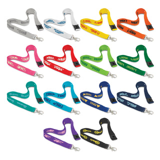 Emboss Lanyard (White) — Feature