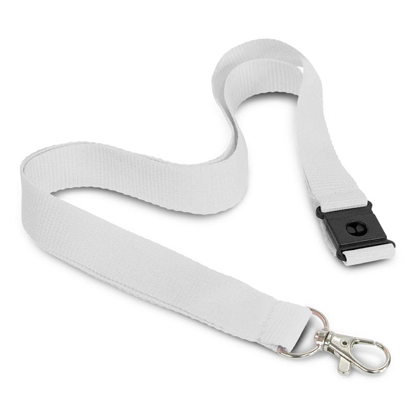 Emboss Lanyard (White)