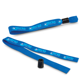 Rally Wrist Band (White) — Sublimation