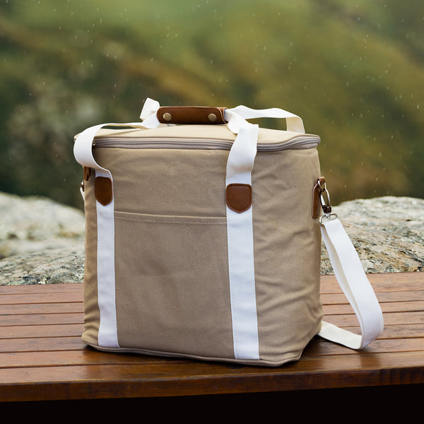 Canvas Cooler Bag (Navy)