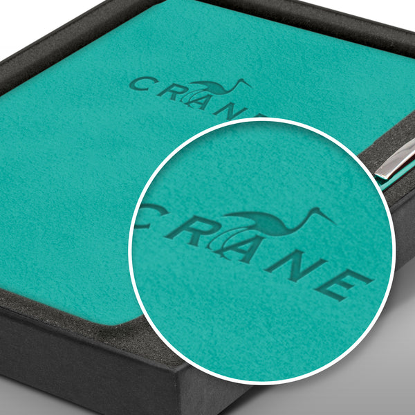 Grain Notebook and Pen Gift Set (Teal)