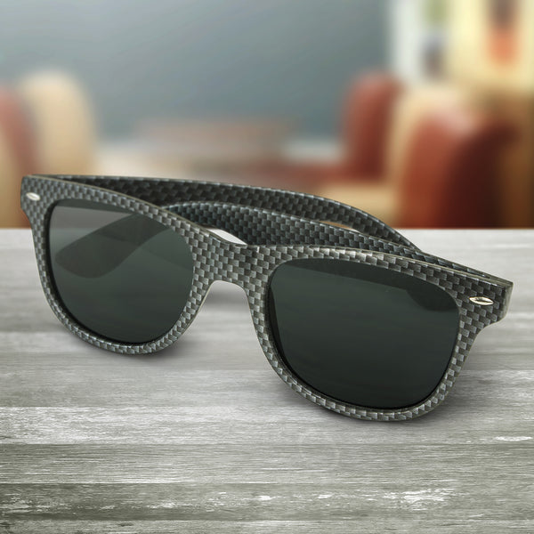 Edge Premium Sunglasses - Carbon Fibre (Black)