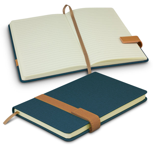 Grain Nirvana Notebook (Navy/Brown)
