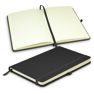 Linen Columbus Notebook (Black)
