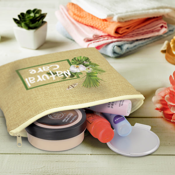 Merino Ava Cosmetic Bag (Natural)