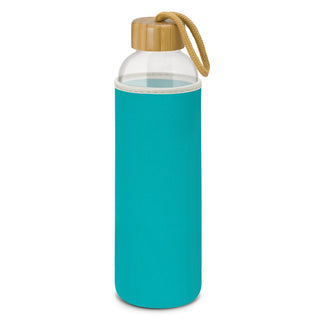 Tasman Glass Bottle - Neoprene Sleeve (Light Blue)