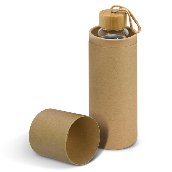 Tasman Glass Bottle - Neoprene Sleeve (Light Blue)