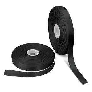 Weave Personalised Ribbon 25mm (Black)