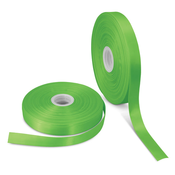 Weave Personalised Ribbon 25mm (Bright Green)