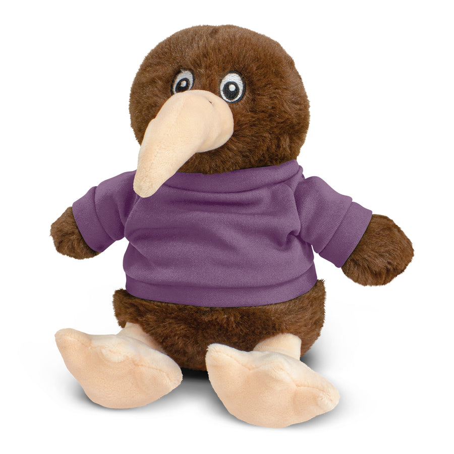 Kauri Kiwi Plush Toy (Purple)