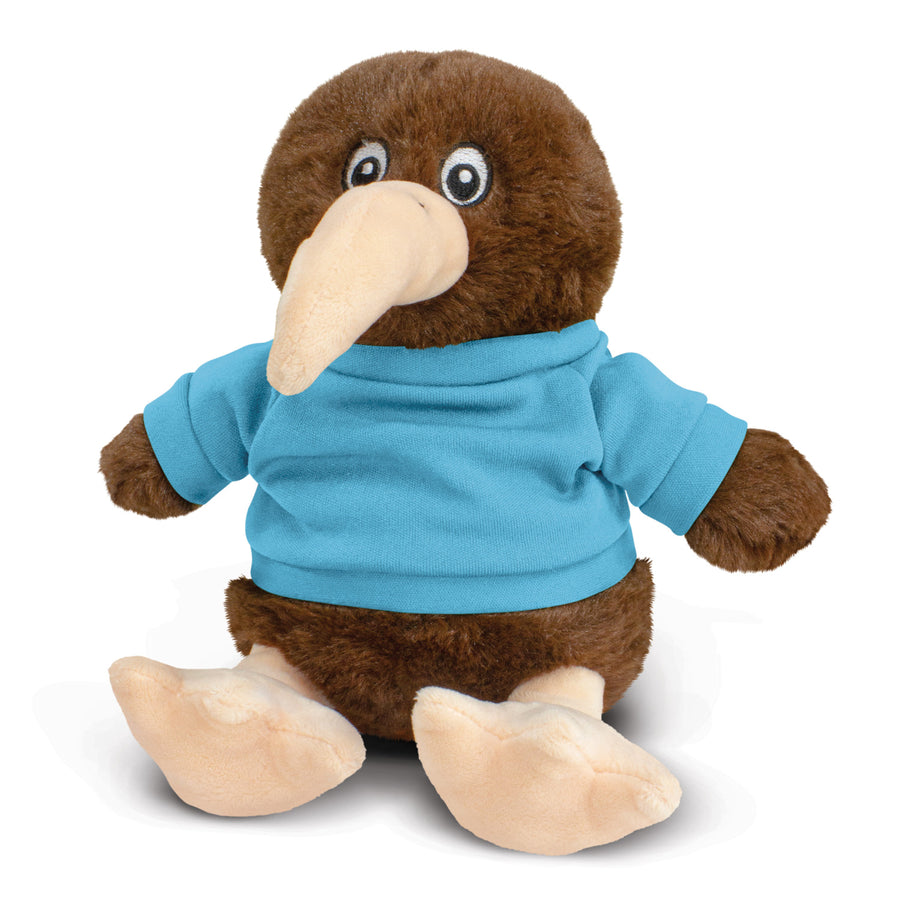 Kauri Kiwi Plush Toy (Light Blue)