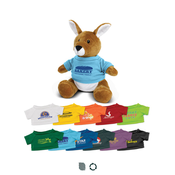 Outback Kangaroo Plush Toy (Dark Green)