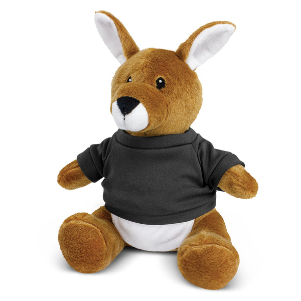 Outback Kangaroo Plush Toy (Black)