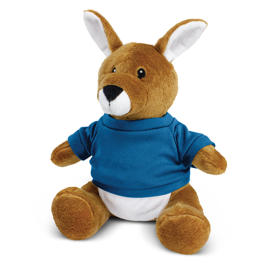 Outback Kangaroo Plush Toy (Dark Blue)