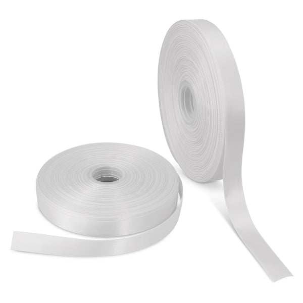 Spectrum Personalised Ribbon 25mm  - Full Colour (White)