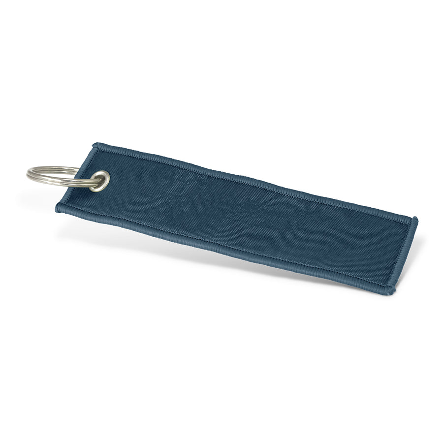 Weft Woven Key Ring (Navy)