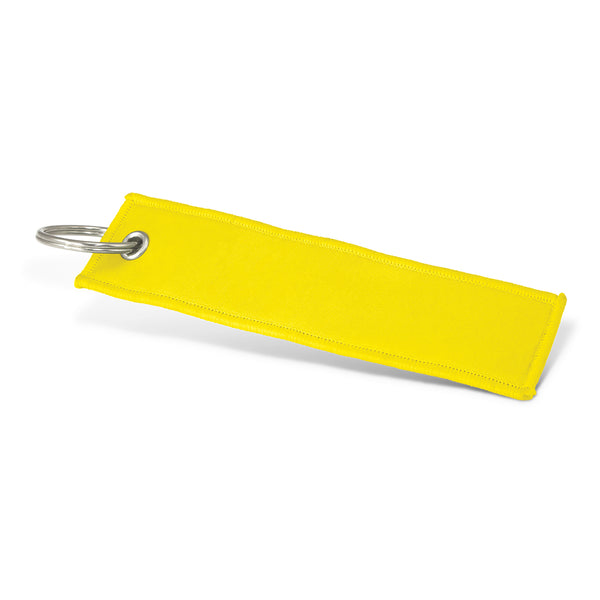 Weft Woven Key Ring (Yellow)