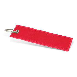 Weft Woven Key Ring (Red)