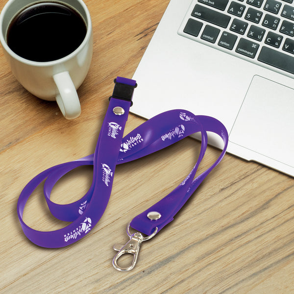 Drift Silicone Lanyard (White)