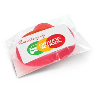 Rally Silicone Wrist Band - Embossed (Clear) — Polybag