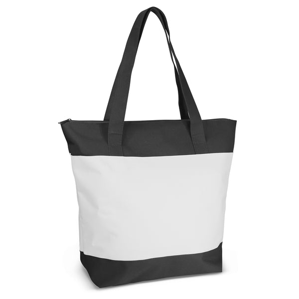 Canvas Tote Bag - Full Colour (White)